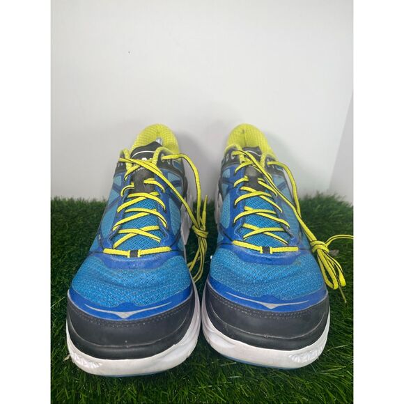 HOKA Odyssey Running Shoes Blue Yellow Men’s Size 13 Lightweight Comfort Sneaker main image 4